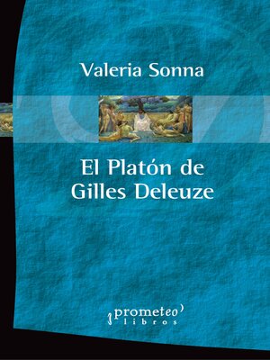 cover image of El Platón de Gilles Deleuze